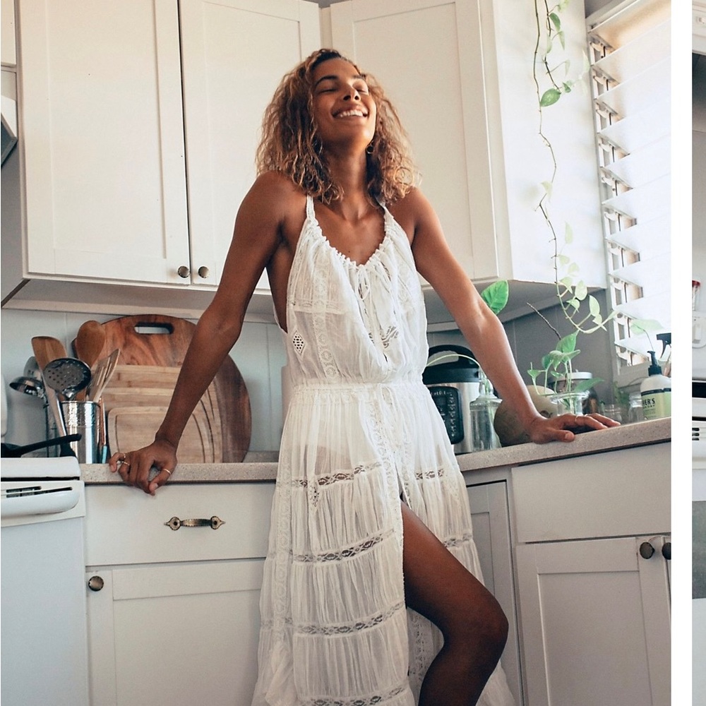 Free People Dolly bodysuit dress